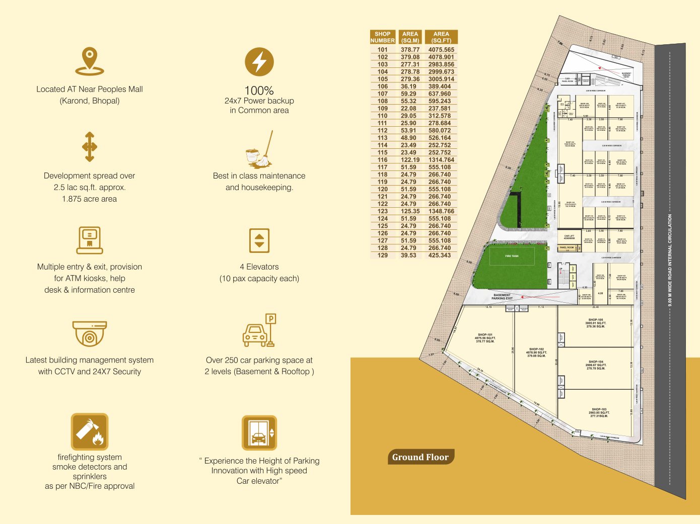 Unit plan layout 1